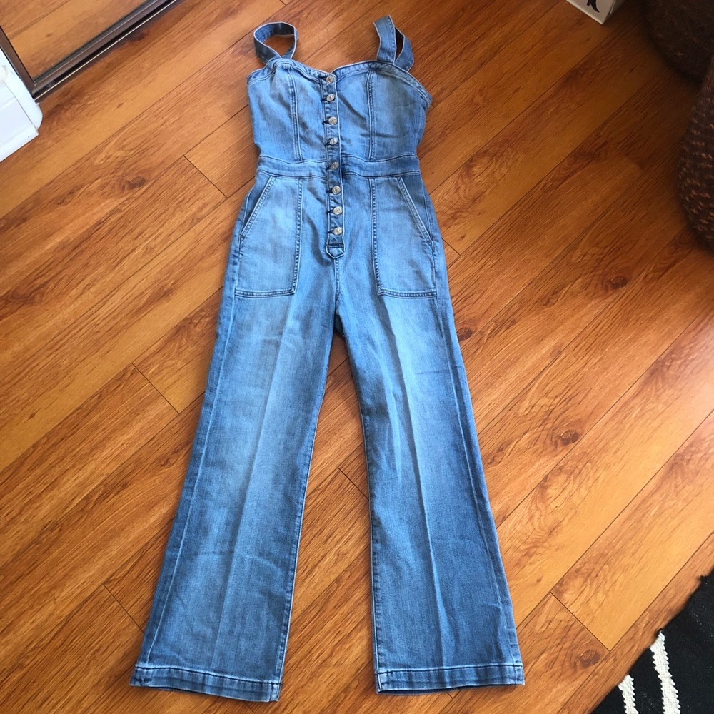 7 for all mankind jumpsuits Medium